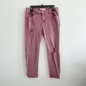 Altar'd State 29/9 Mauve Skinny Jeans